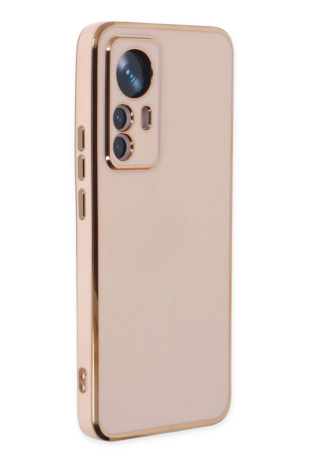 nebaktın Xiaomi Mi 12T Pro Kılıf Volet Silikon - Pembe 1