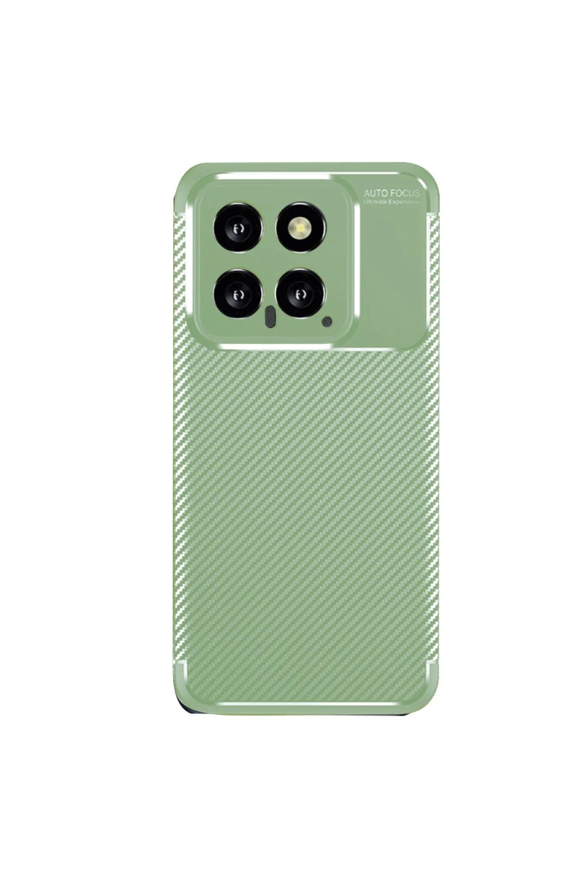 nebaktın Xiaomi Mi 14T Kılıf Auto Focus Karbon Kapak - Su Yeşili 1