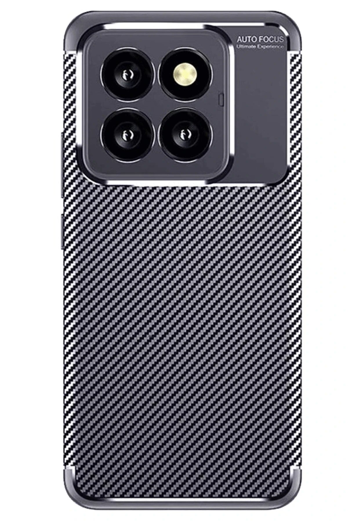 nebaktın Xiaomi Mi 14T Pro Kılıf Auto Focus Karbon Kapak - Lacivert 1