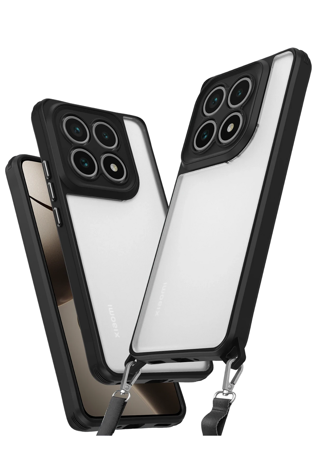 nebaktın Xiaomi Mi 14T Pro Kılıf Penta Silikon Kılıf - Siyah 1