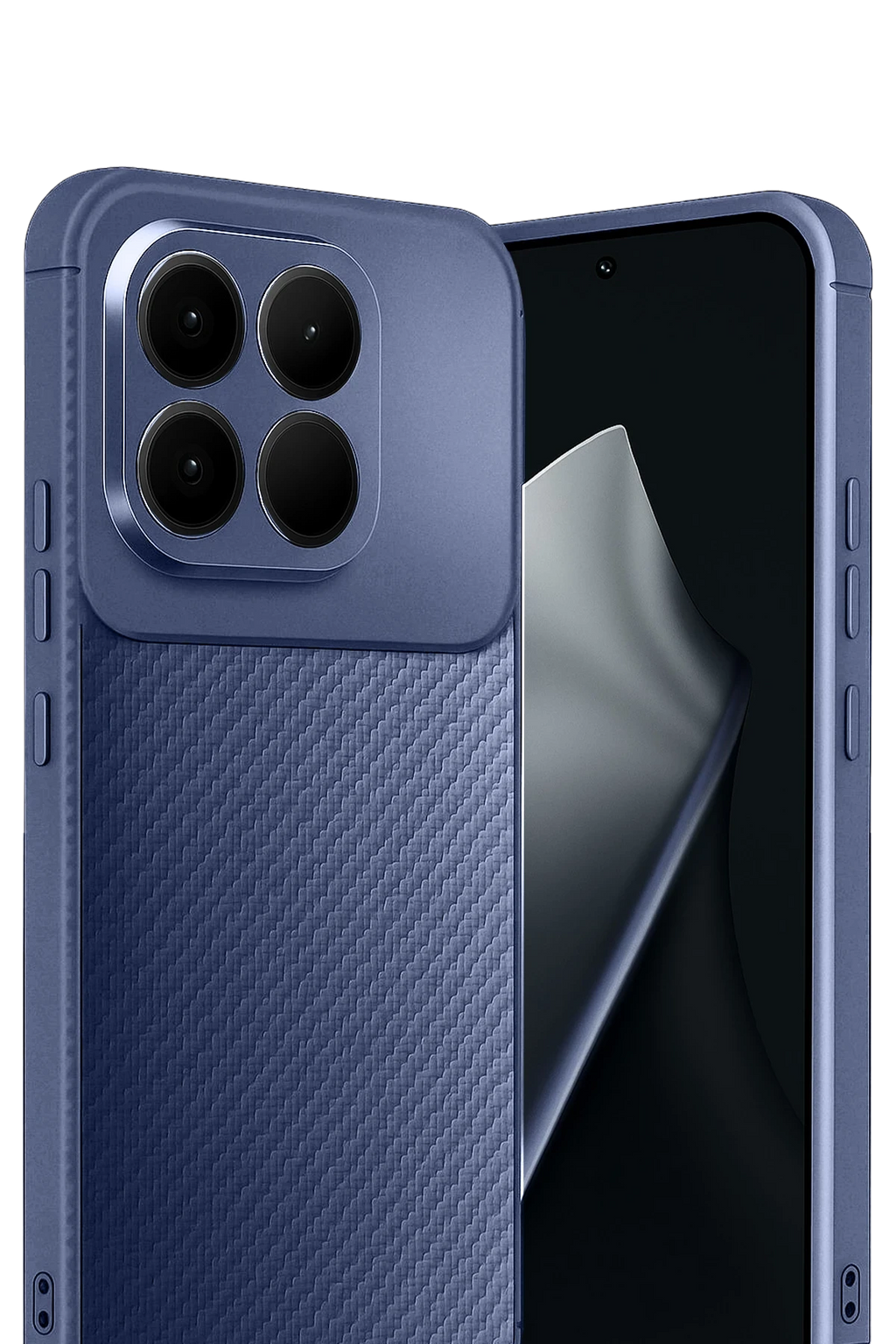 nebaktın Xiaomi Mi 15T Auto Focus Karbon Kapak - Lacivert 2