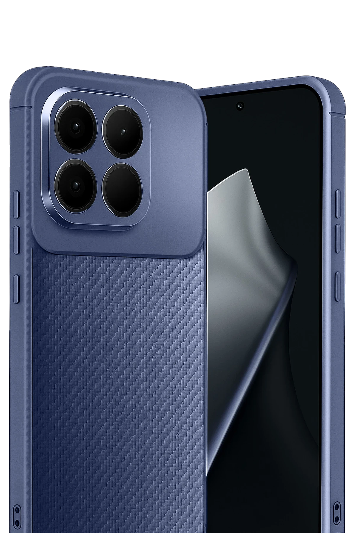 nebaktın Xiaomi Mi 15T Auto Focus Karbon Kapak - Lacivert 2
