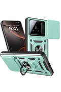 nebaktın Xiaomi Mi 15T Pars Lens Yüzüklü Silikon - Yeşil 1