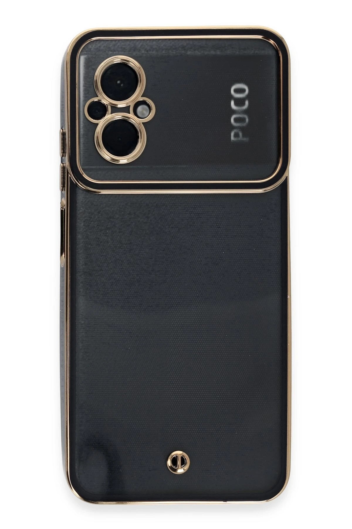 nebaktın Xiaomi Poco M5 Kılıf Liva Lens Silikon - Siyah 2