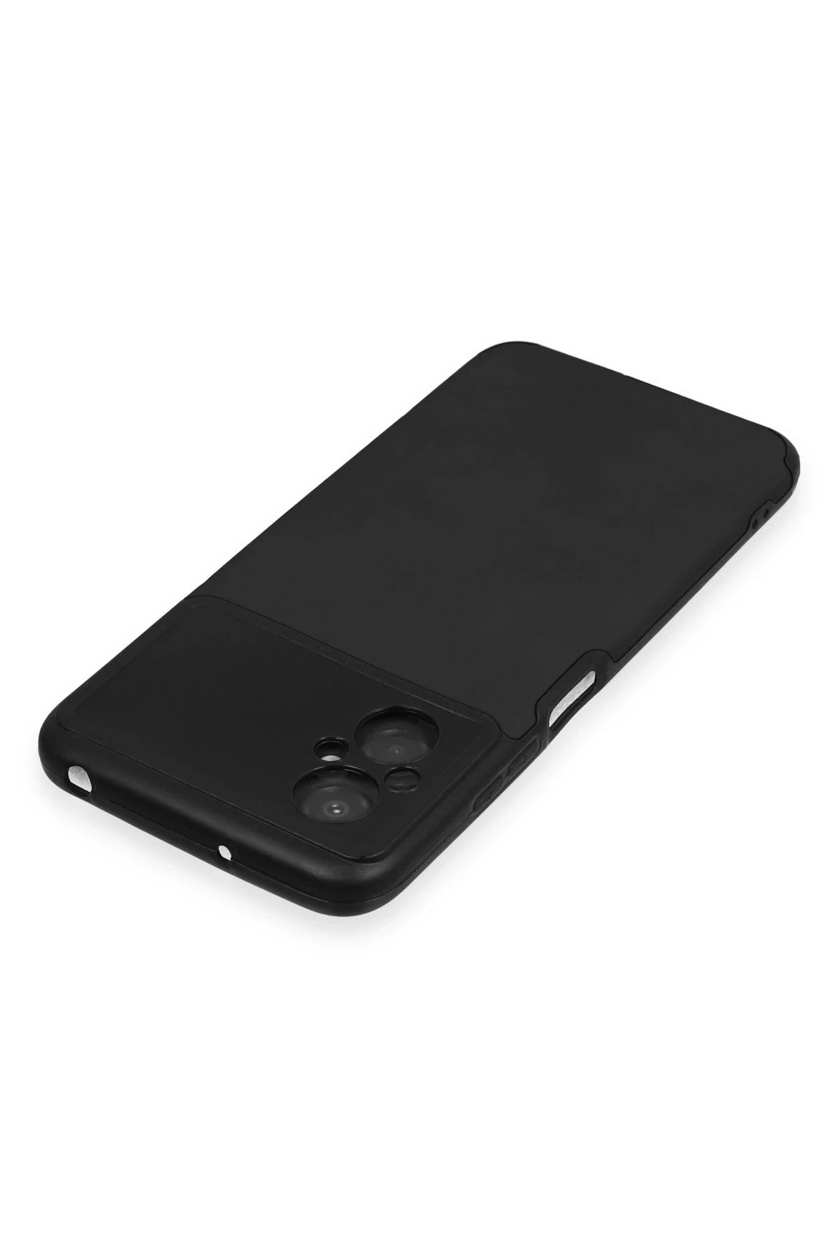 nebaktın Xiaomi Poco M5 Kılıf Loop Deri Silikon - Siyah 3