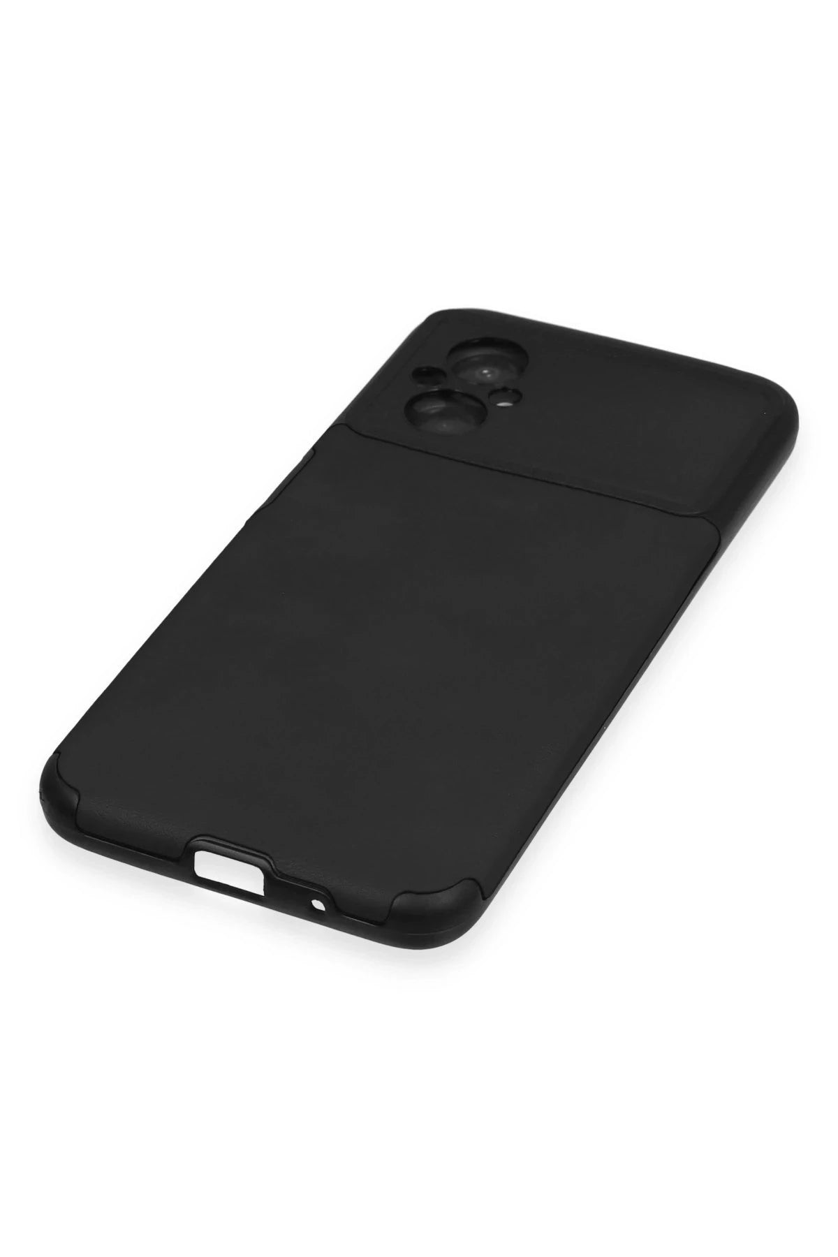 nebaktın Xiaomi Poco M5 Kılıf Loop Deri Silikon - Siyah 4