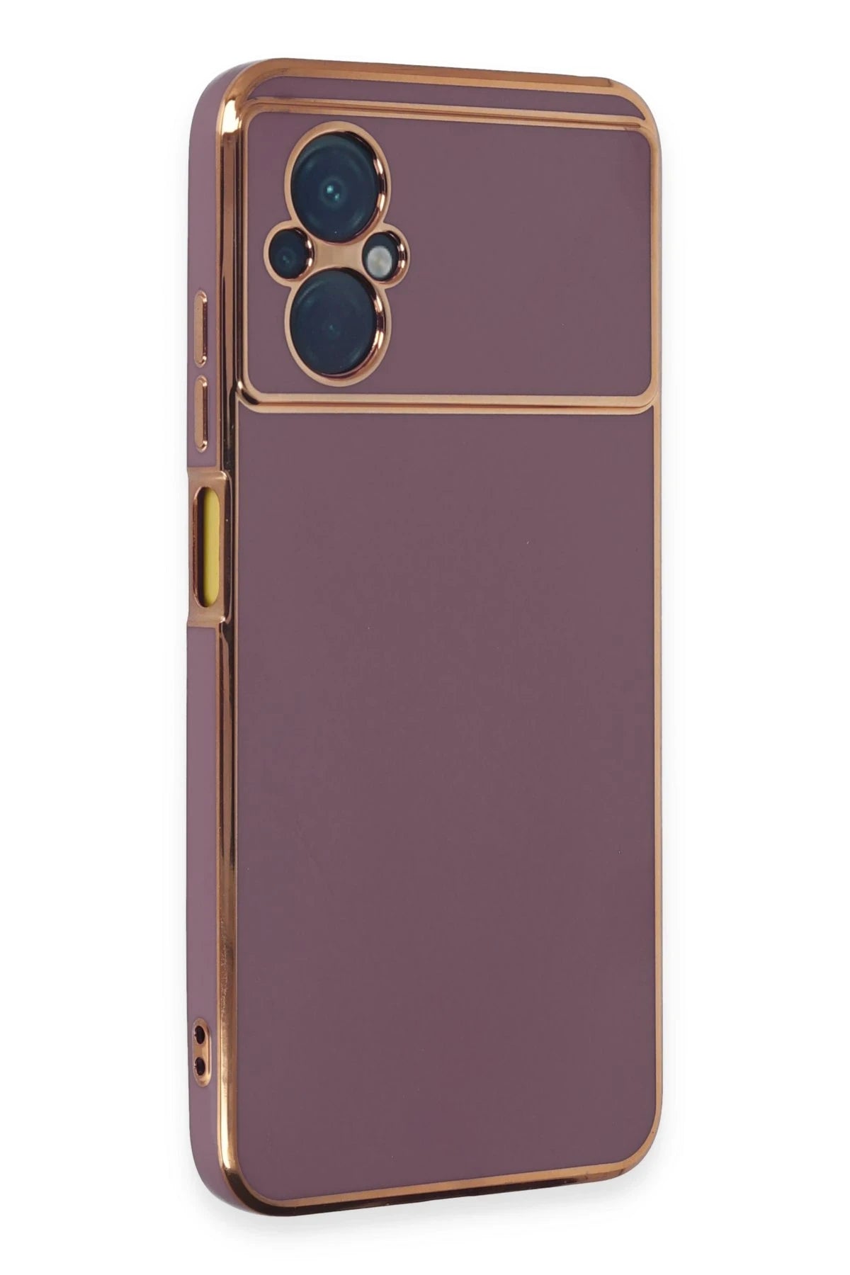 nebaktın Xiaomi Poco M5 Kılıf Volet Silikon - Mor 1