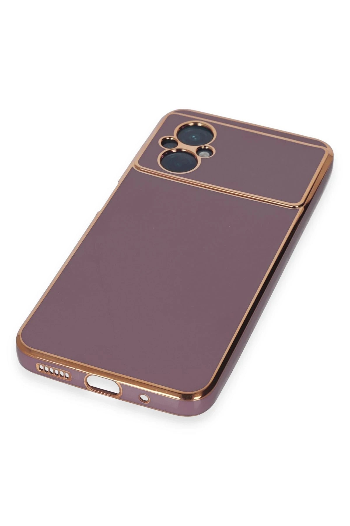 nebaktın Xiaomi Poco M5 Kılıf Volet Silikon - Mor 5