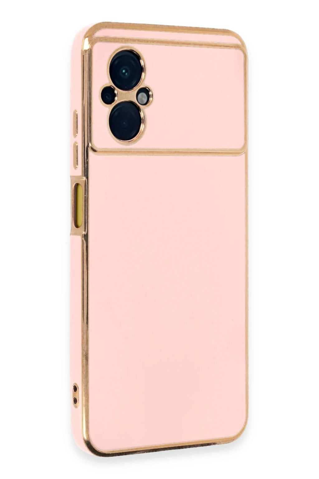 nebaktın Xiaomi Poco M5 Kılıf Volet Silikon - Pembe 1