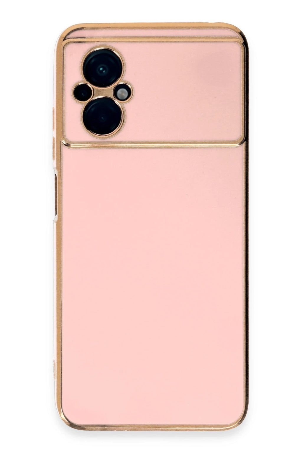 nebaktın Xiaomi Poco M5 Kılıf Volet Silikon - Pembe 2