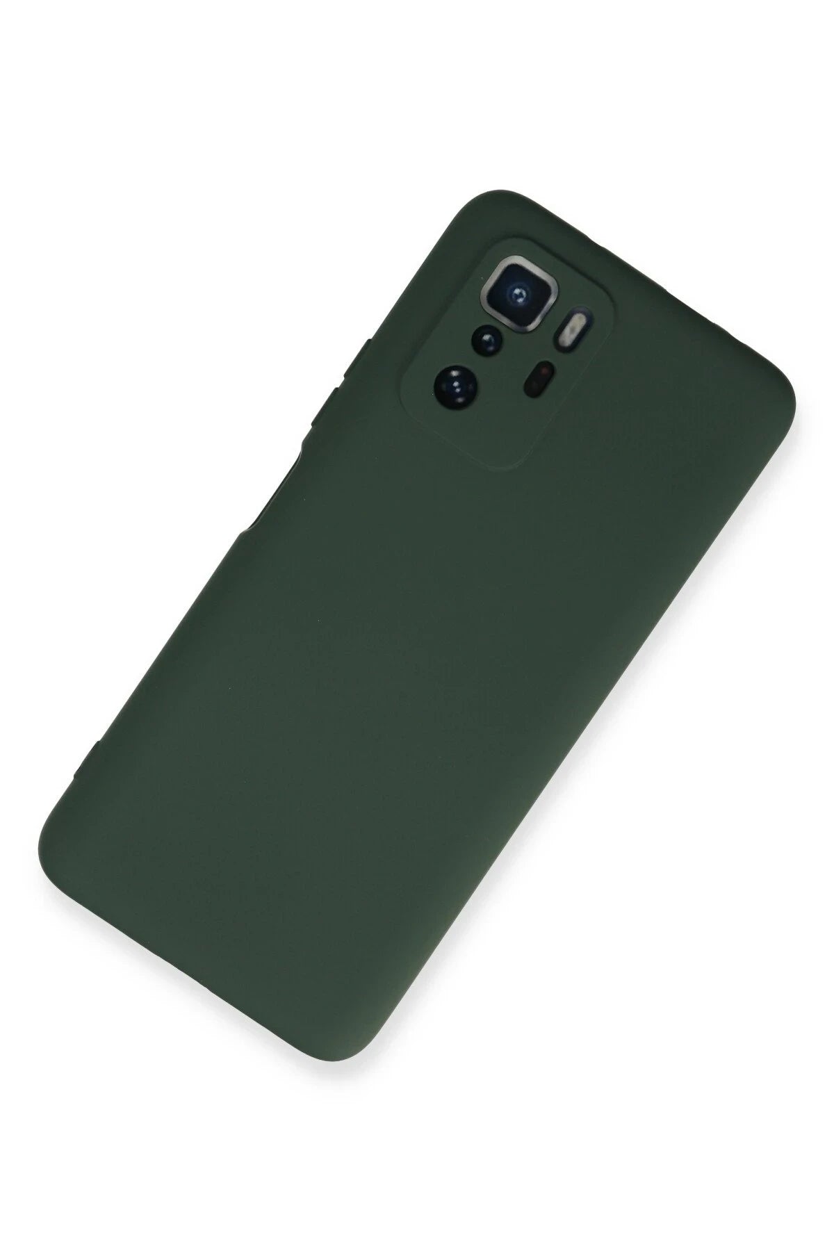 nebaktın Xiaomi Poco X3 GT Kılıf Nano içi Kadife Silikon - Koyu Yeşil 2