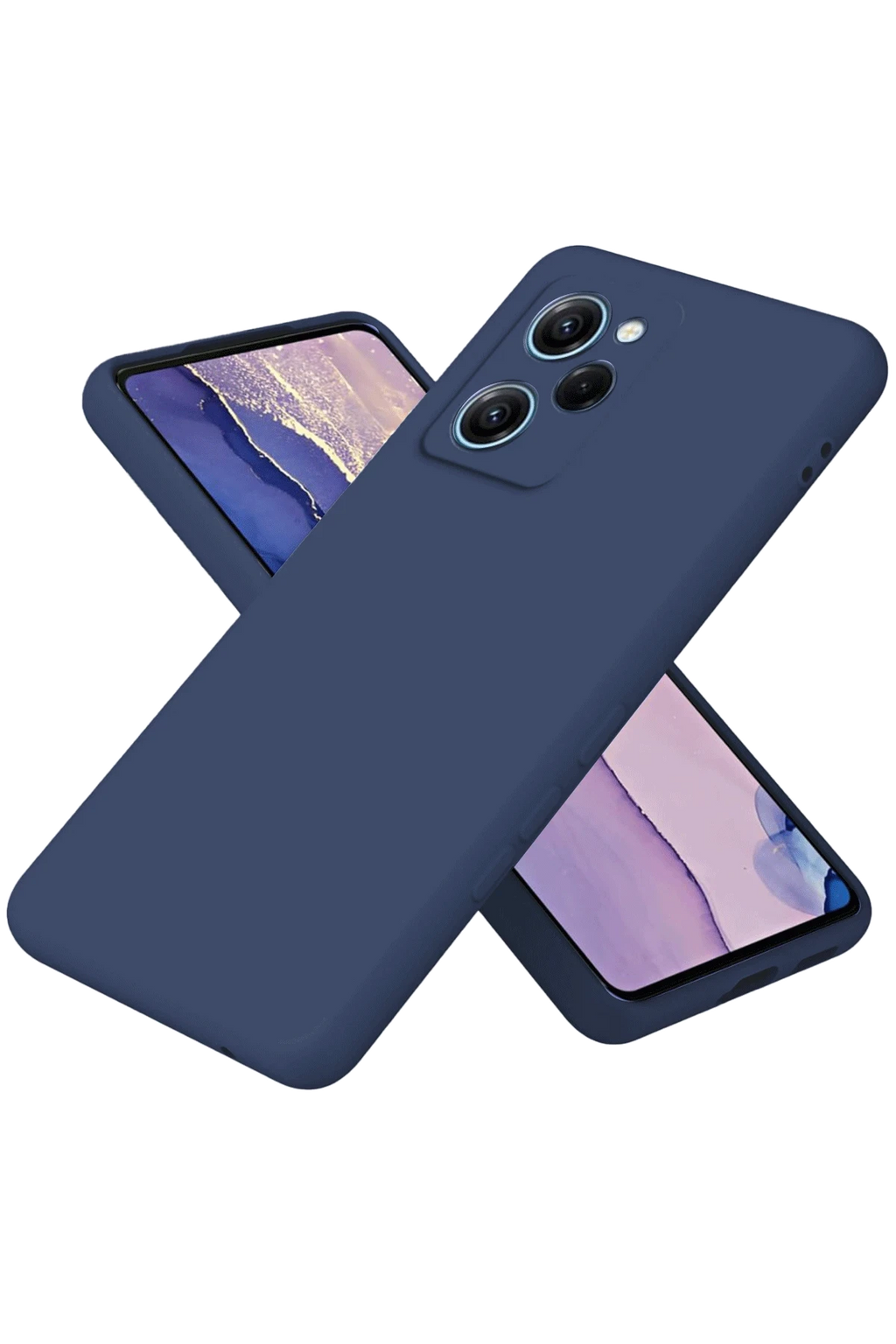 nebaktın Xiaomi Poco X5 Pro 5G Nano içi Kadife Silikon - Lacivert 1