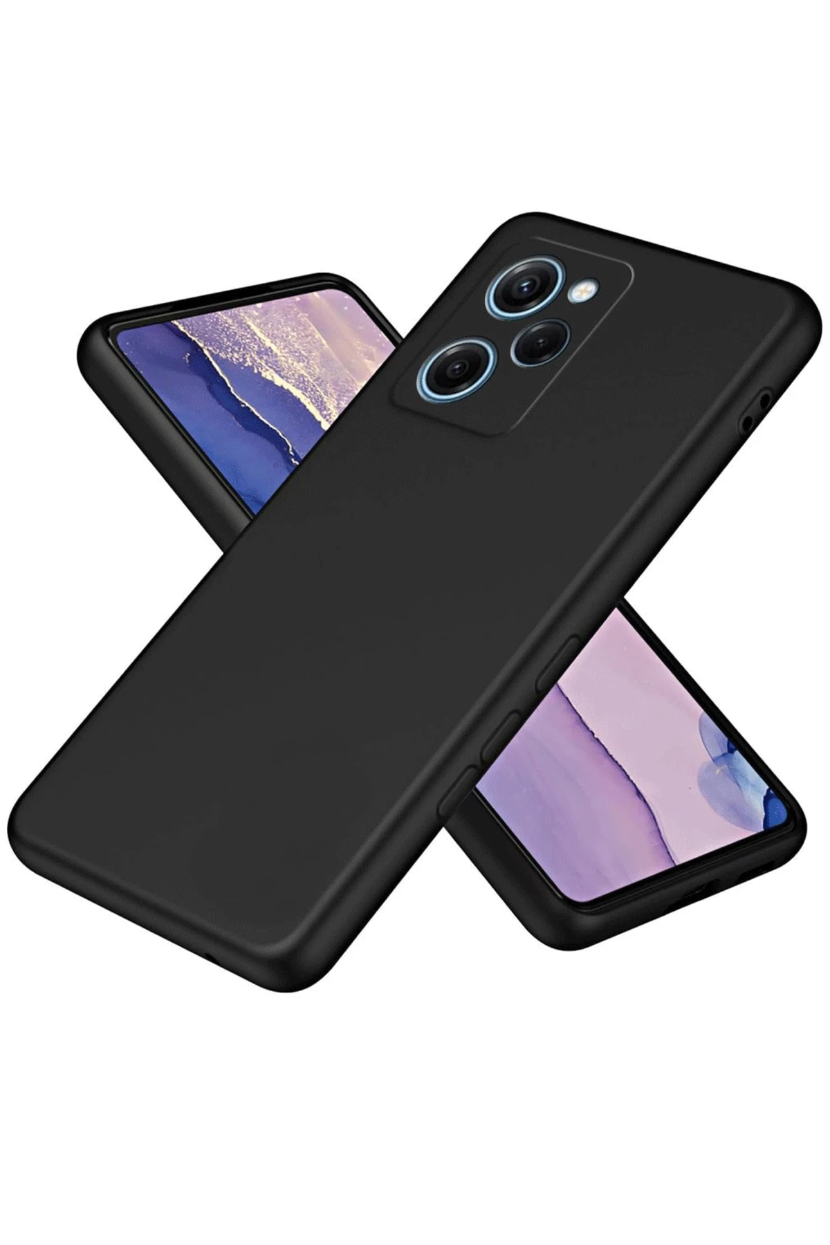 nebaktın Xiaomi Poco X5 Pro 5G Nano içi Kadife Silikon - Siyah 1
