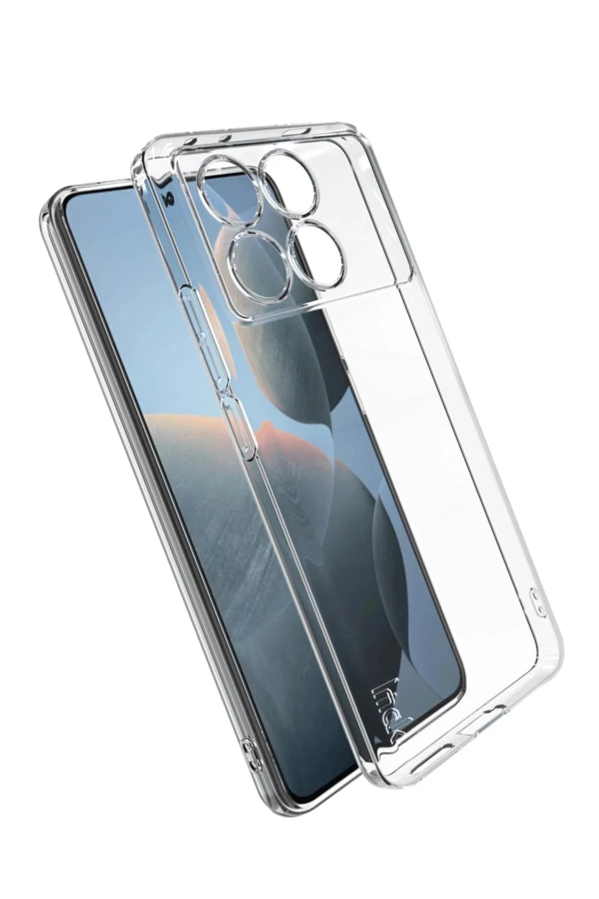 nebaktın Xiaomi Poco X6 Pro Kılıf Lüx Şeffaf Silikon 3