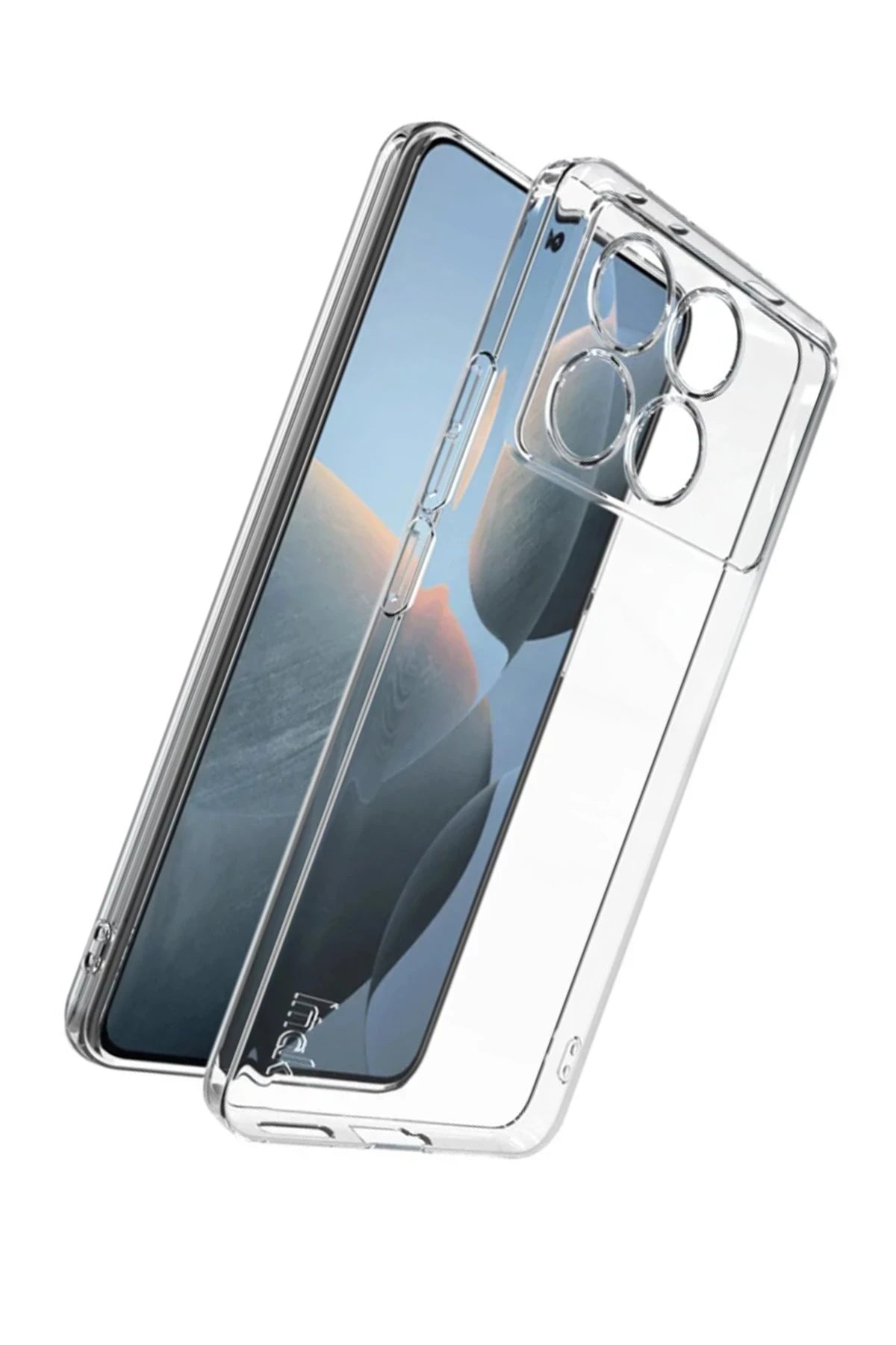 nebaktın Xiaomi Poco X6 Pro Kılıf Lüx Şeffaf Silikon 2