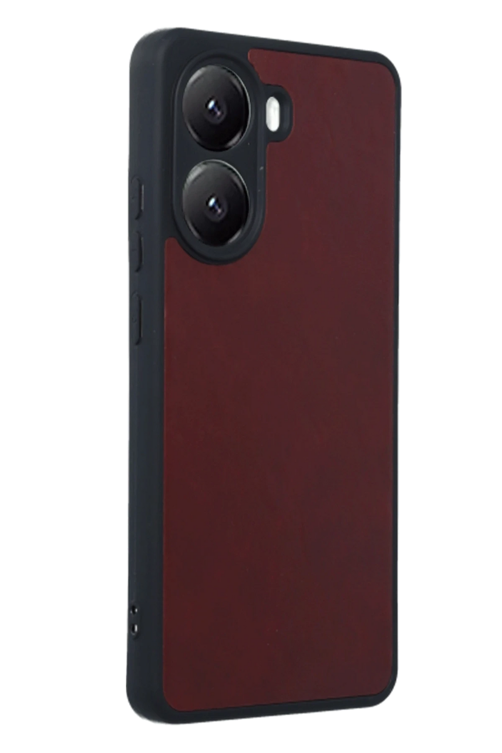 nebaktın Xiaomi Poco X7 Pro Kılıf Aras Deri Kapak - Bordo 2