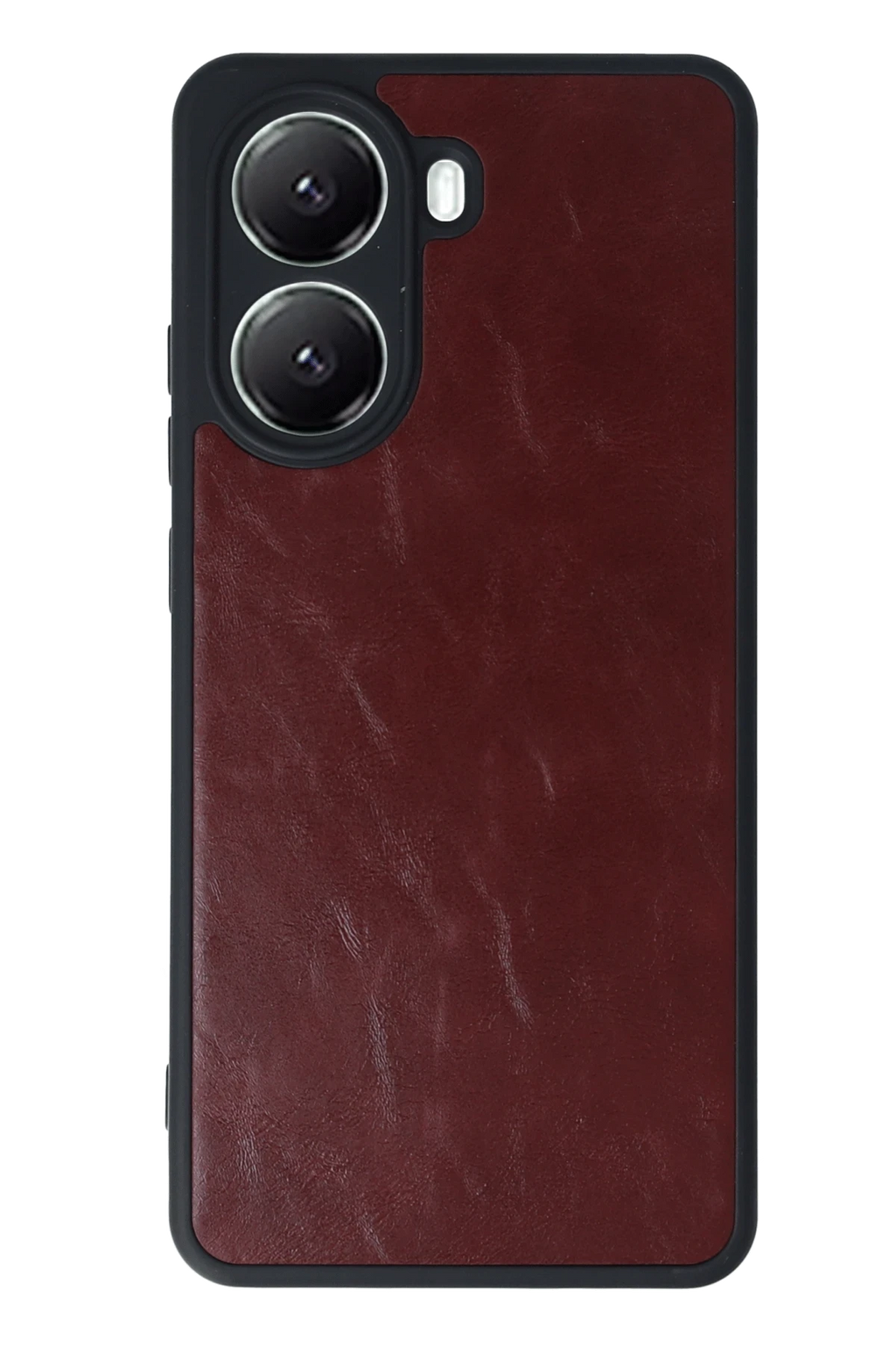 nebaktın Xiaomi Poco X7 Pro Kılıf Aras Deri Kapak - Bordo 3