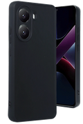 nebaktın Xiaomi Poco X7 Pro Kılıf Aras Deri Kapak - Siyah 1