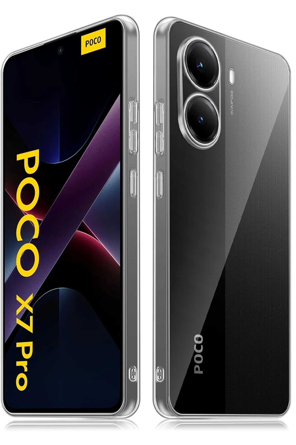 nebaktın Xiaomi Poco X7 Pro Kılıf Lüx Şeffaf Silikon 1