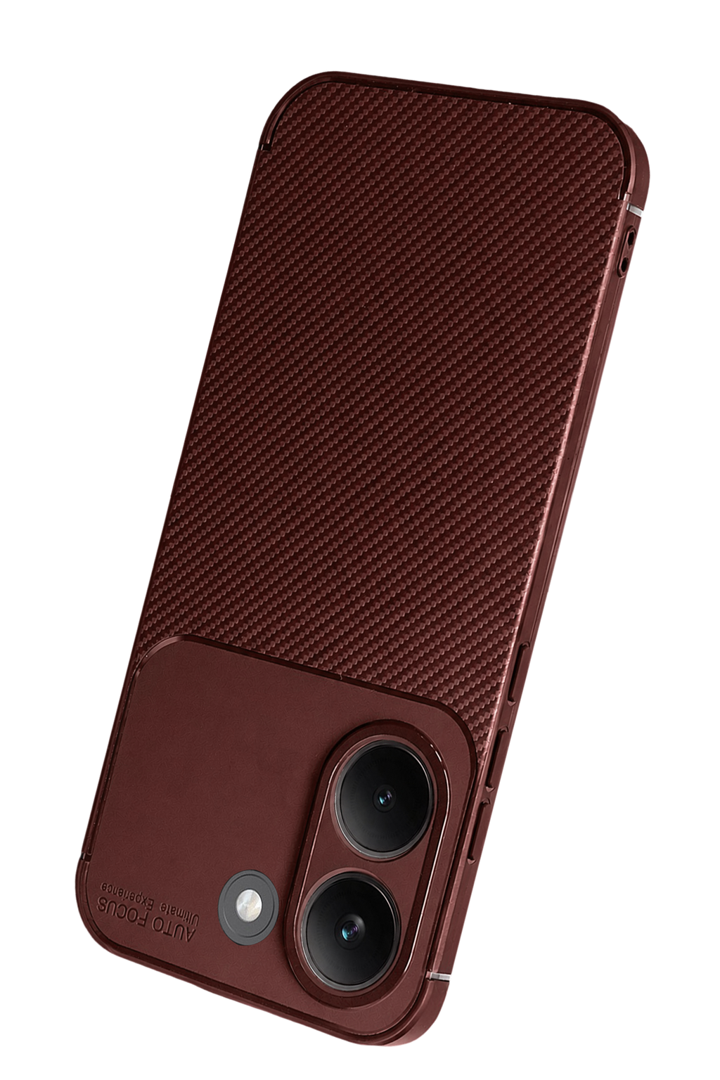 nebaktın Xiaomi Poco X8 Pro Auto Focus Karbon Kapak - Bordo 3