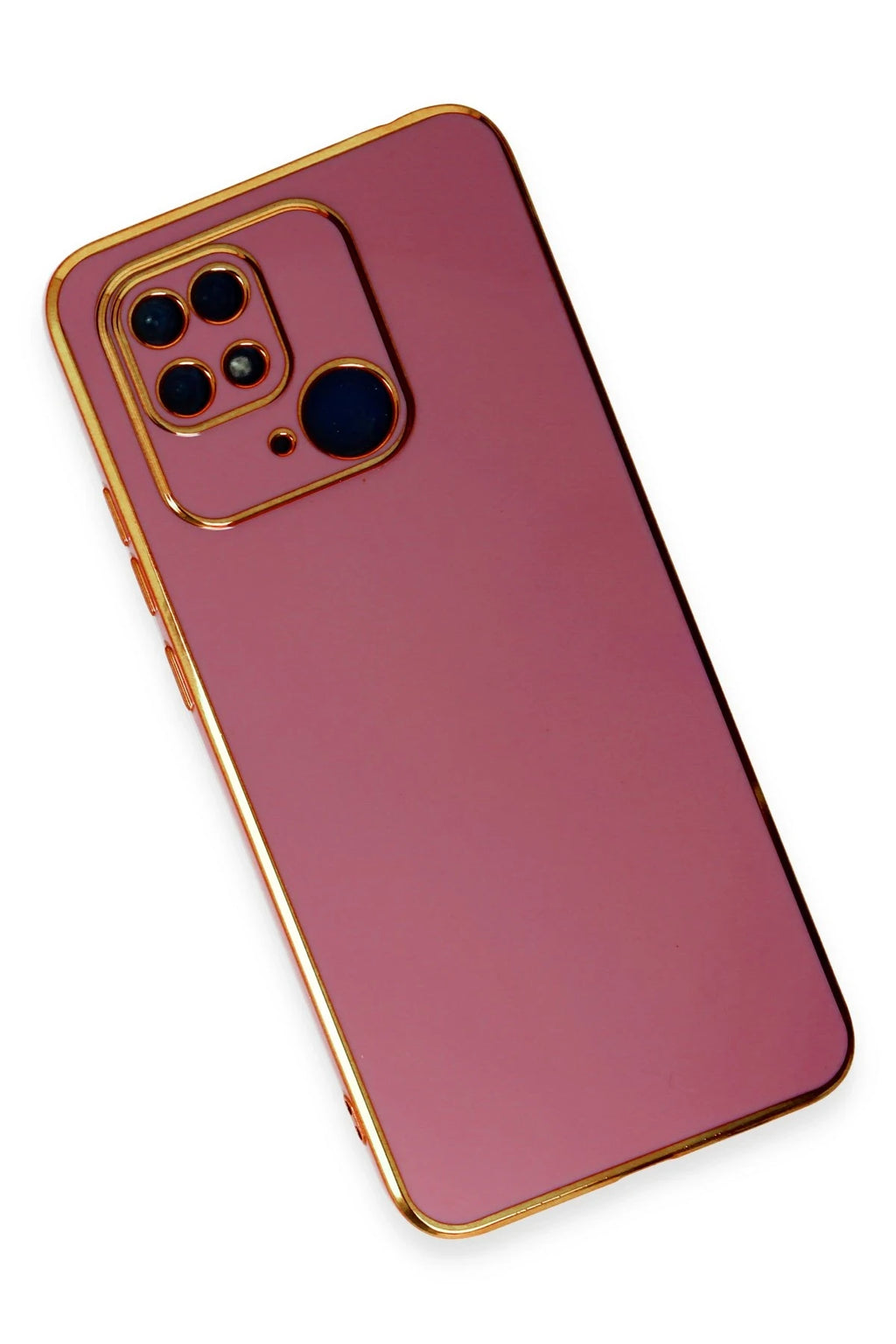 nebaktın Xiaomi Redmi 10C Kılıf Volet Silikon - Kırmızı 2