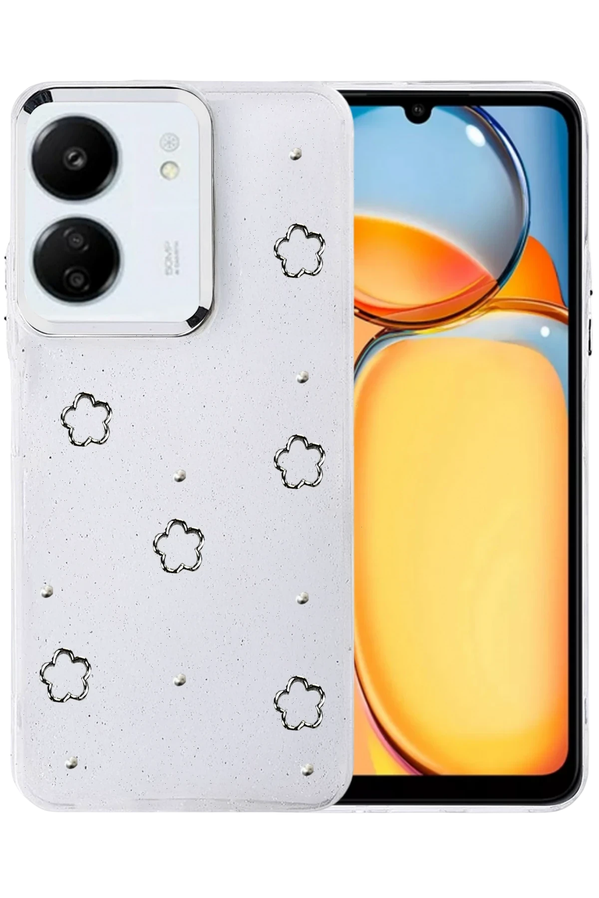 nebaktın Xiaomi Redmi 13C Fiyonk Desenli Kapak - Desen 2 1