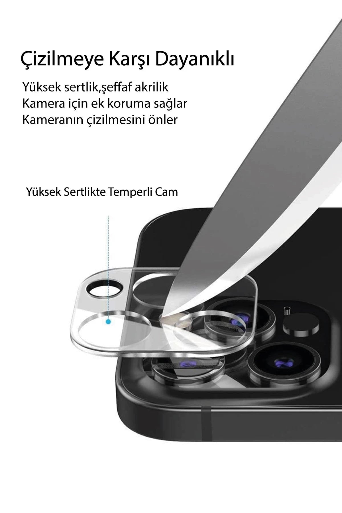 nebaktın Xiaomi Redmi 13C Kamera Lens Koruma Cam 3