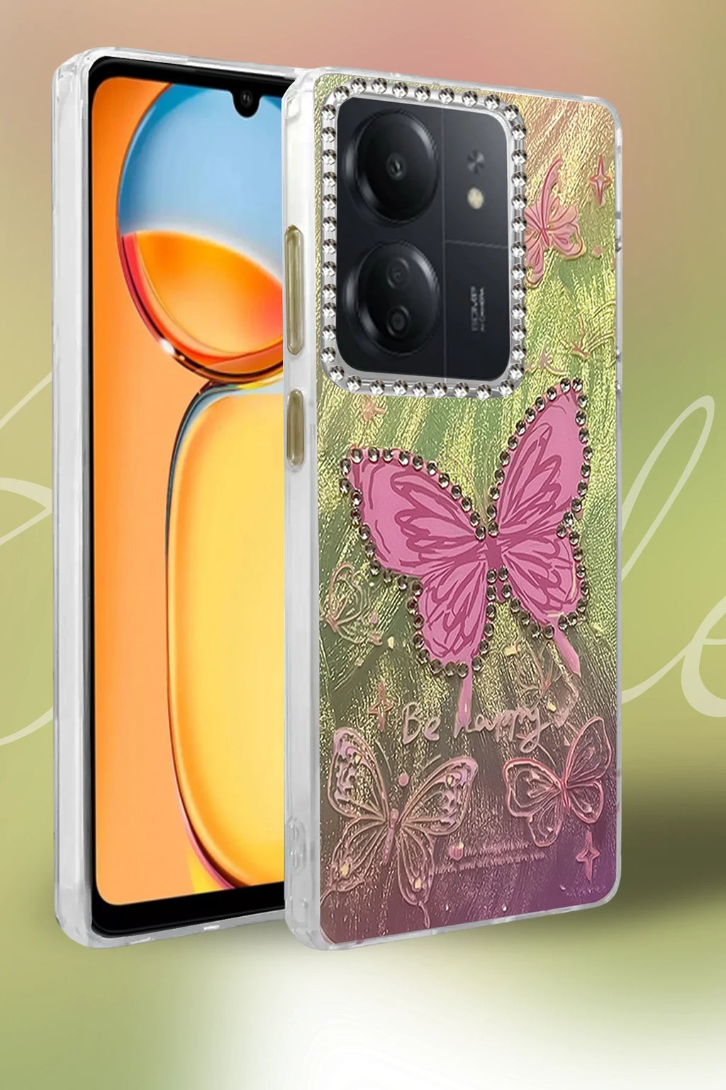 nebaktın Xiaomi Redmi 13C Kılıf Blade Aynalı Desenli Kapak - Desen 6 2