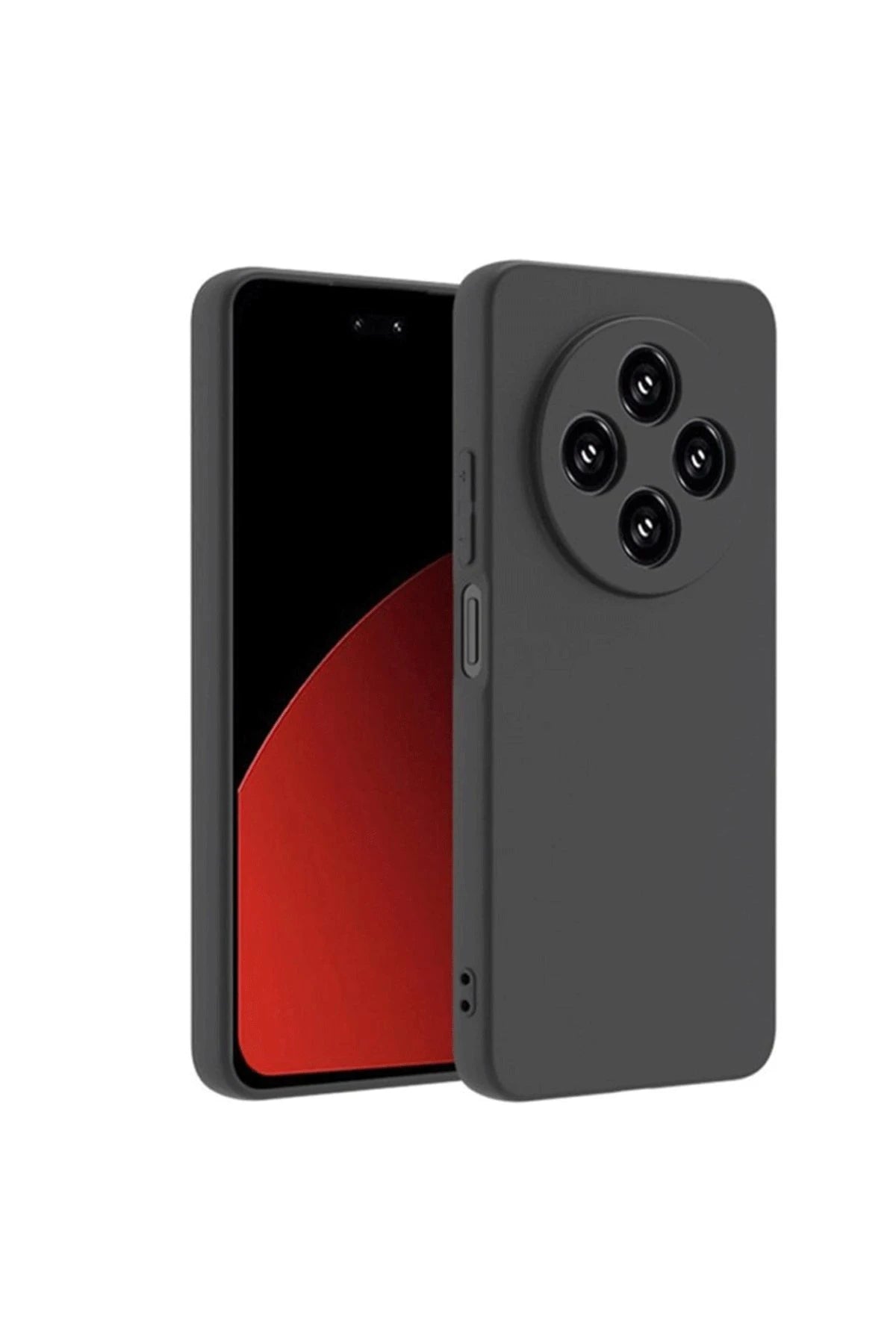 nebaktın Xiaomi Redmi 14C Kılıf First Silikon - Siyah 1