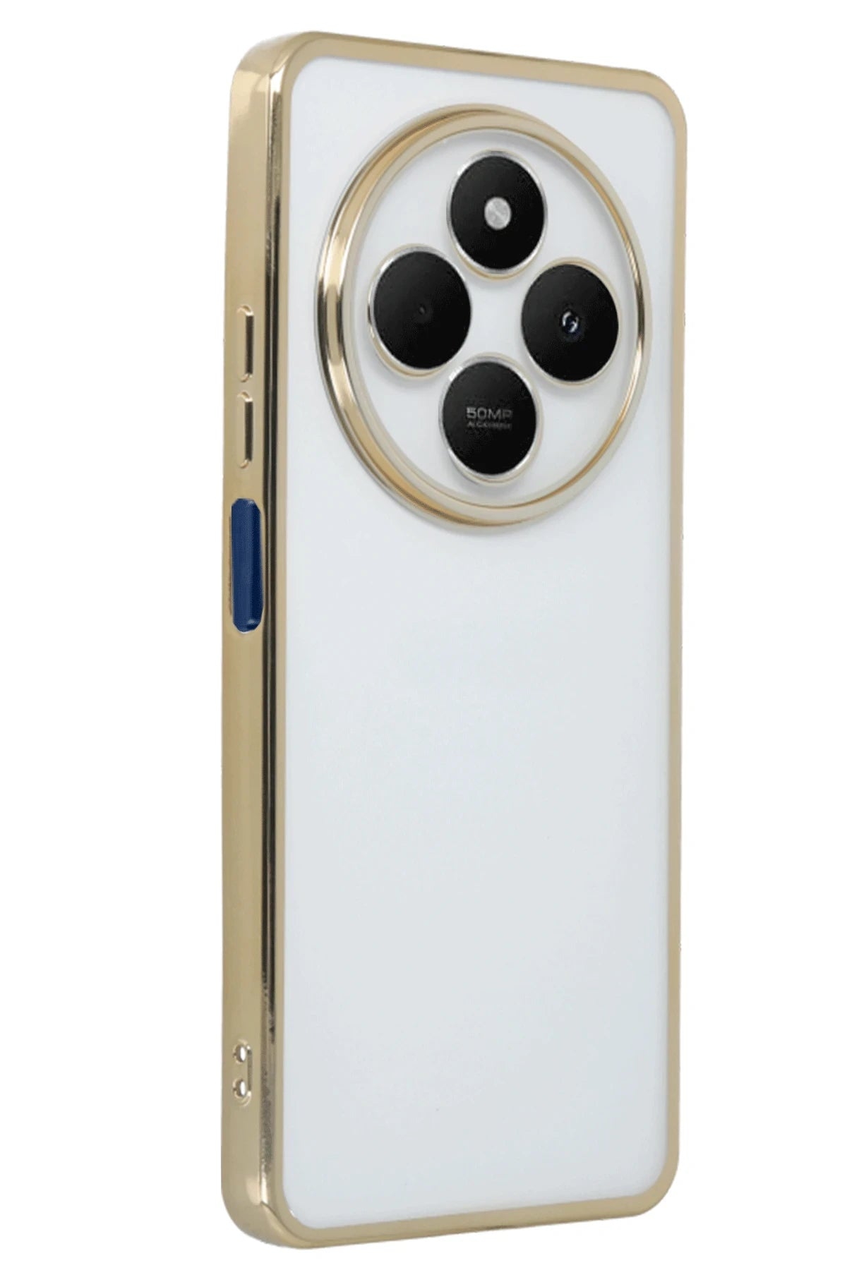 nebaktın Xiaomi Redmi 14C Kılıf Razer Lensli Silikon - Gold 1