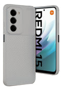 nebaktın Xiaomi Redmi 15 4G Auto Focus Karbon Kapak - Gri 1
