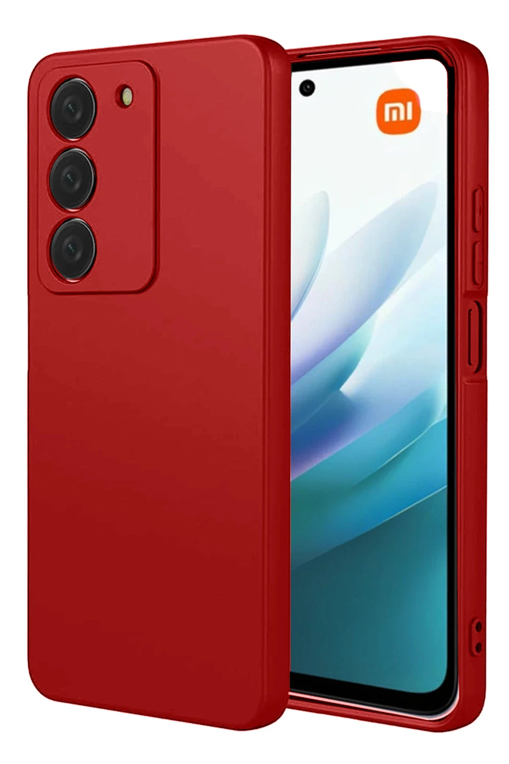 nebaktın Xiaomi Redmi 15 4G First Silikon - Kırmızı 1