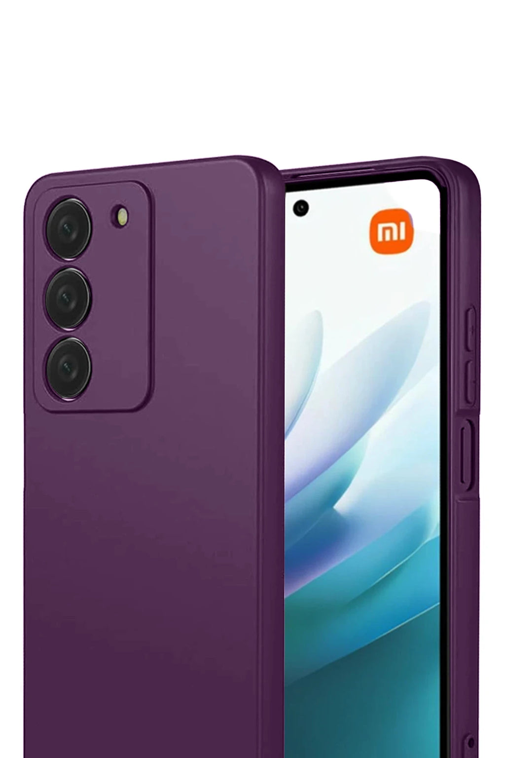 nebaktın Xiaomi Redmi 15 4G First Silikon - Mürdüm 2