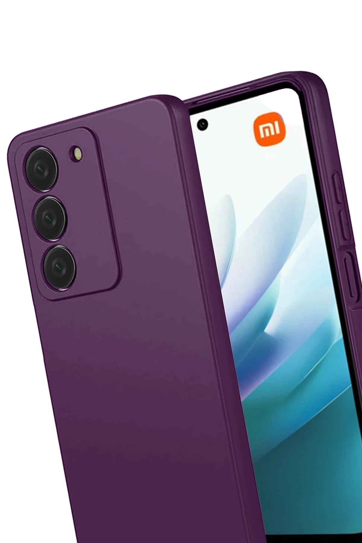 nebaktın Xiaomi Redmi 15 4G First Silikon - Mürdüm 3