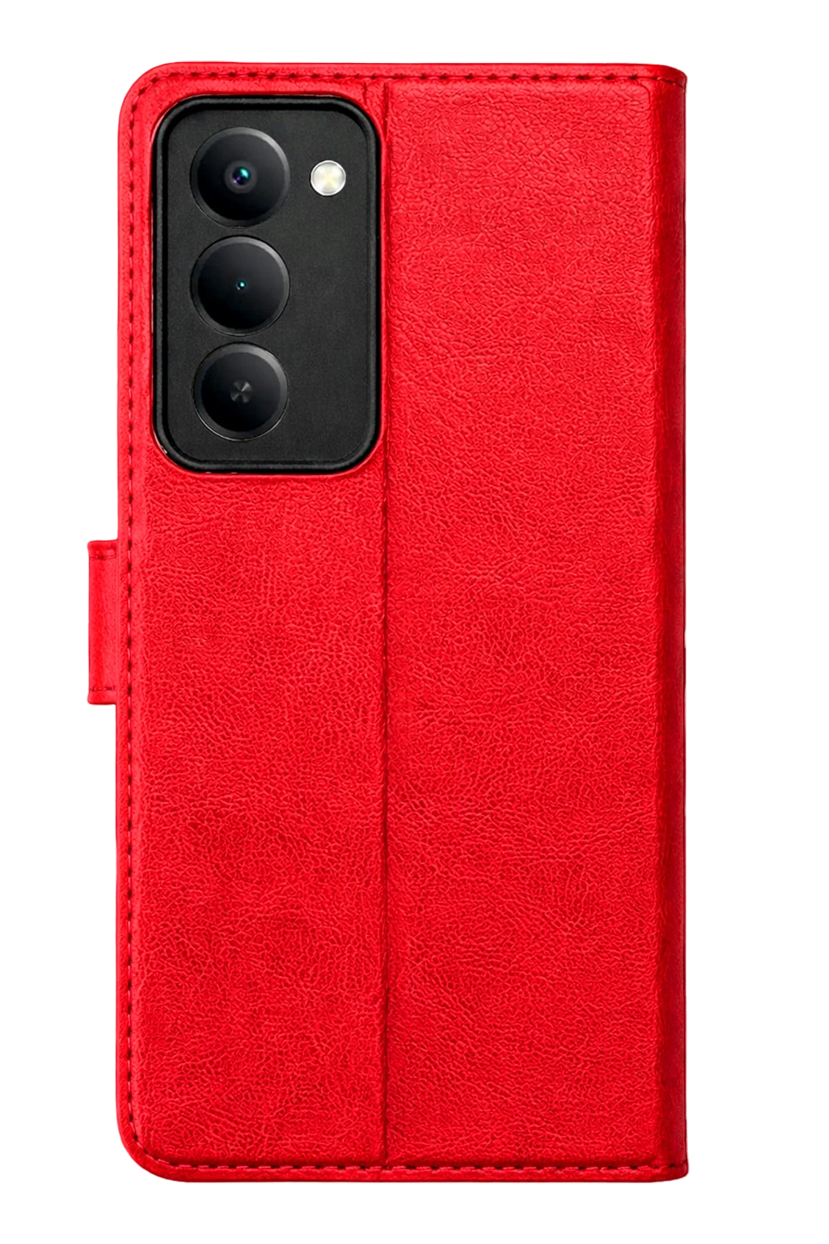 nebaktın Xiaomi Redmi 15 5G Trend S Plus Kapaklı Kılıf - Kırmızı 2