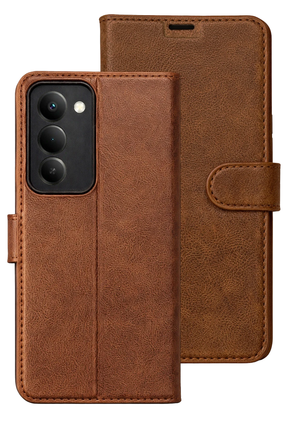 nebaktın Xiaomi Redmi 15 5G Trend S Plus Kapaklı Kılıf - Taba 1