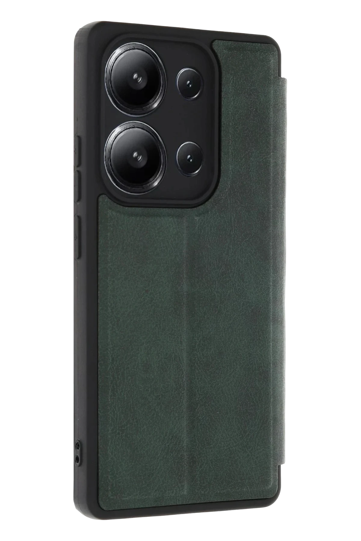 nebaktın Xiaomi Redmi 15C 4G Flip Cover - Yeşil 2