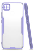 nebaktın Xiaomi Redmi 9C Kılıf Platin Silikon - Lila 1