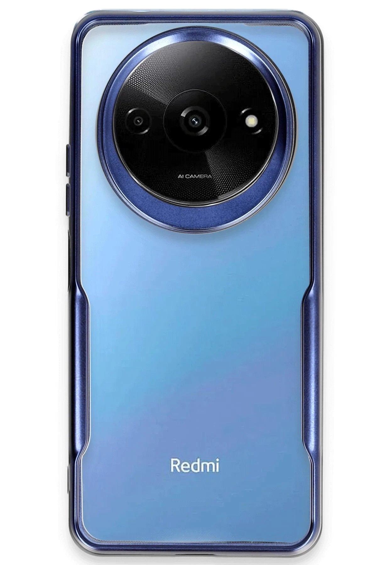 nebaktın Xiaomi Redmi A3 4G Kılıf Boyi Silikon Kapak - Lacivert 1