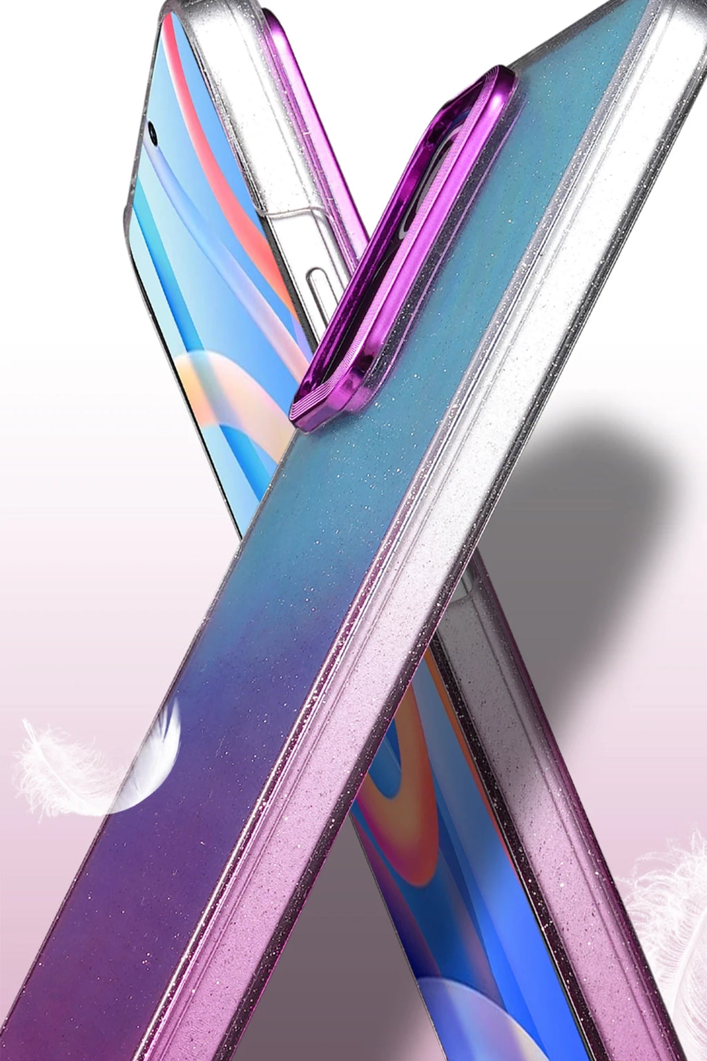 nebaktın Xiaomi Redmi Note 11 Pro Glossy Kapak - Mavi 3