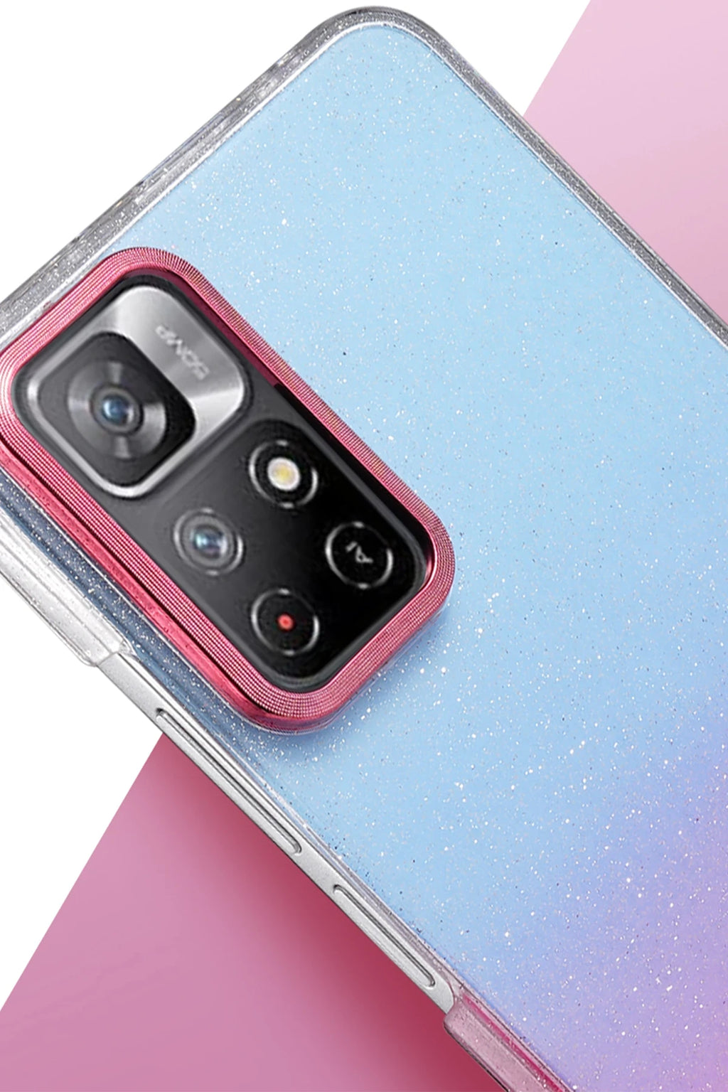 nebaktın Xiaomi Redmi Note 11 Pro Glossy Kapak - Pembe 2