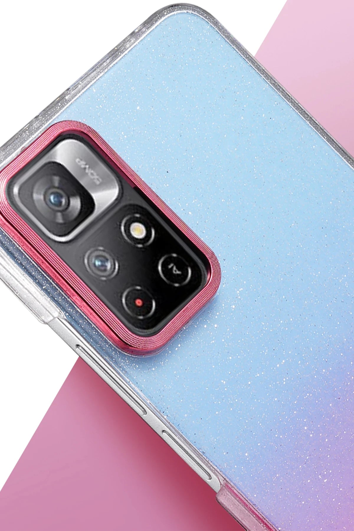 nebaktın Xiaomi Redmi Note 11 Pro Glossy Kapak - Pembe 2