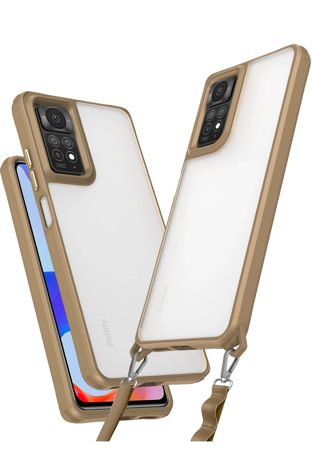 nebaktın Xiaomi Redmi Note 11 Pro Kılıf Penta Silikon Kılıf - Çöl Titanyum 1