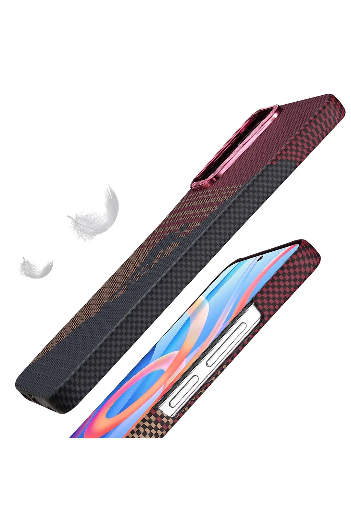 nebaktın Xiaomi Redmi Note 12 Pro 4G Vega Magsafe Kapak - Siyah 2