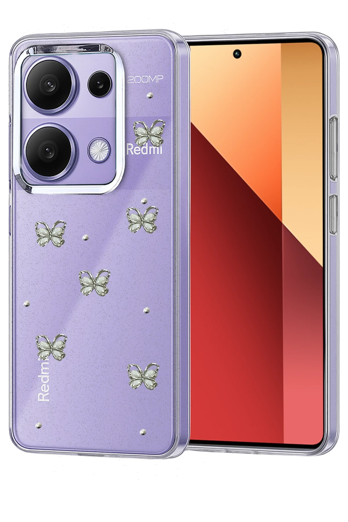 nebaktın Xiaomi Redmi Note 13 Pro 4G Fiyonk Desenli Kapak - Desen 9 1