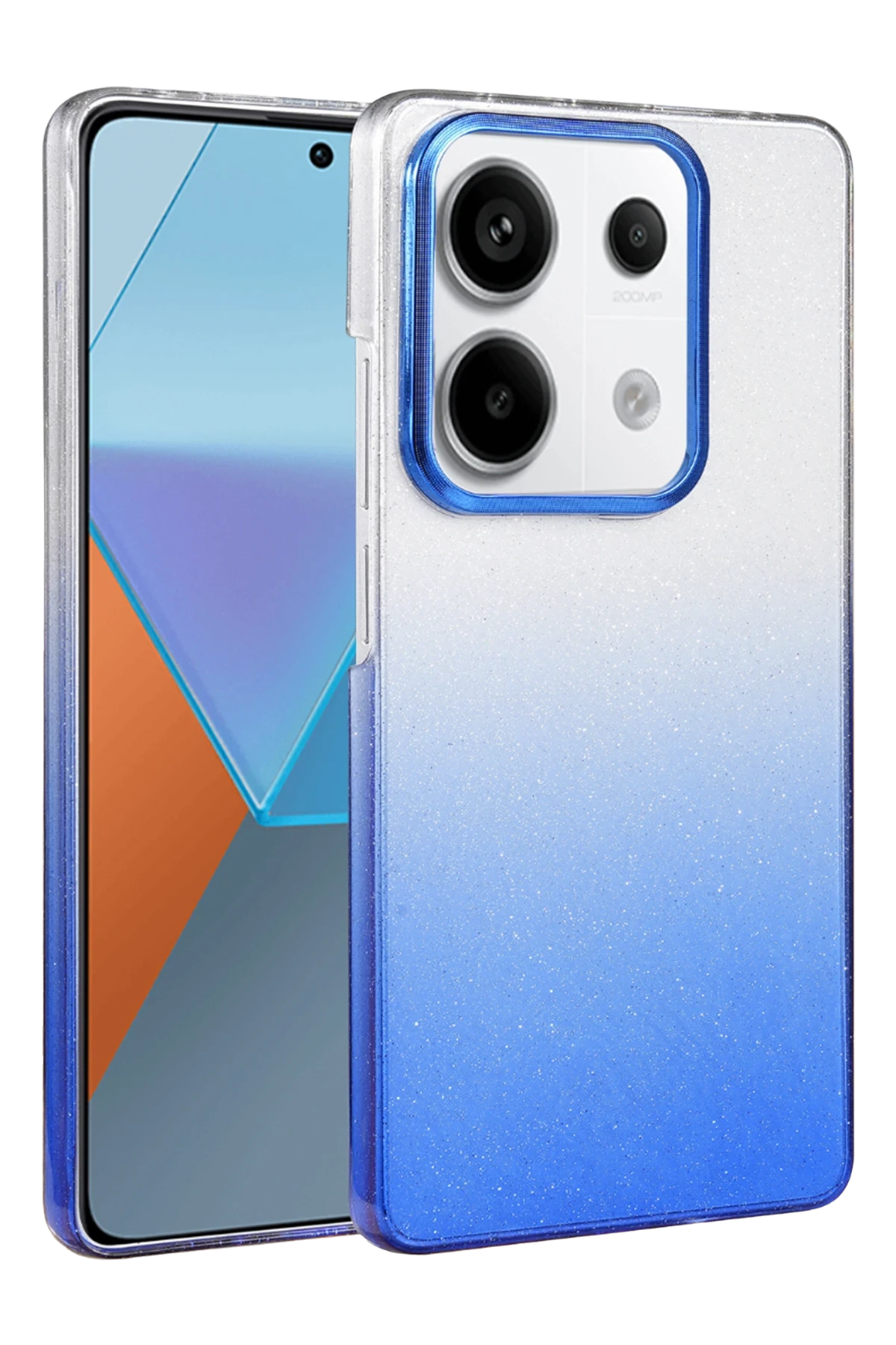nebaktın Xiaomi Redmi Note 13 Pro 4G Glossy Kapak - Mavi 1