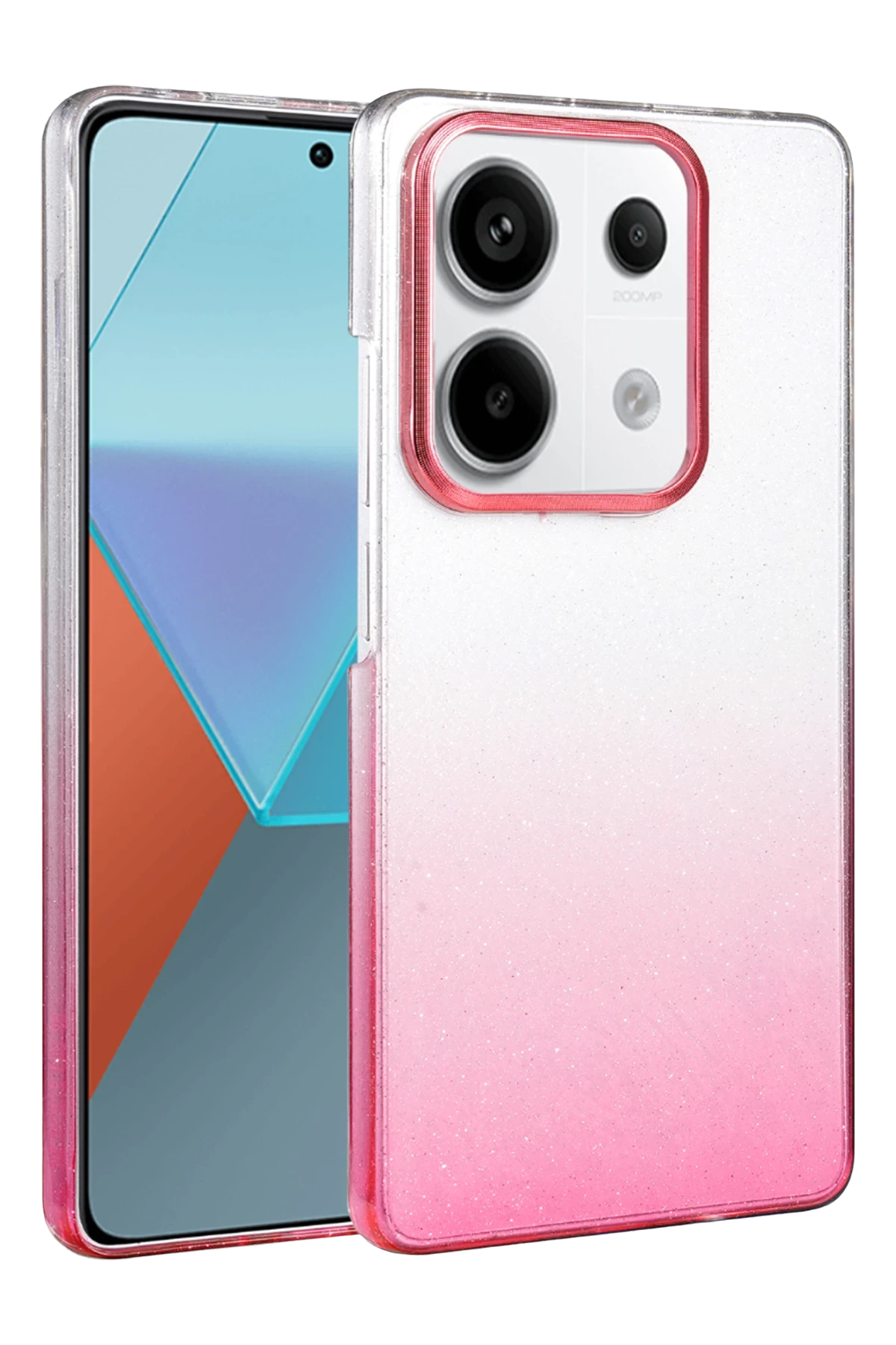 nebaktın Xiaomi Redmi Note 13 Pro 4G Glossy Kapak - Pembe 1