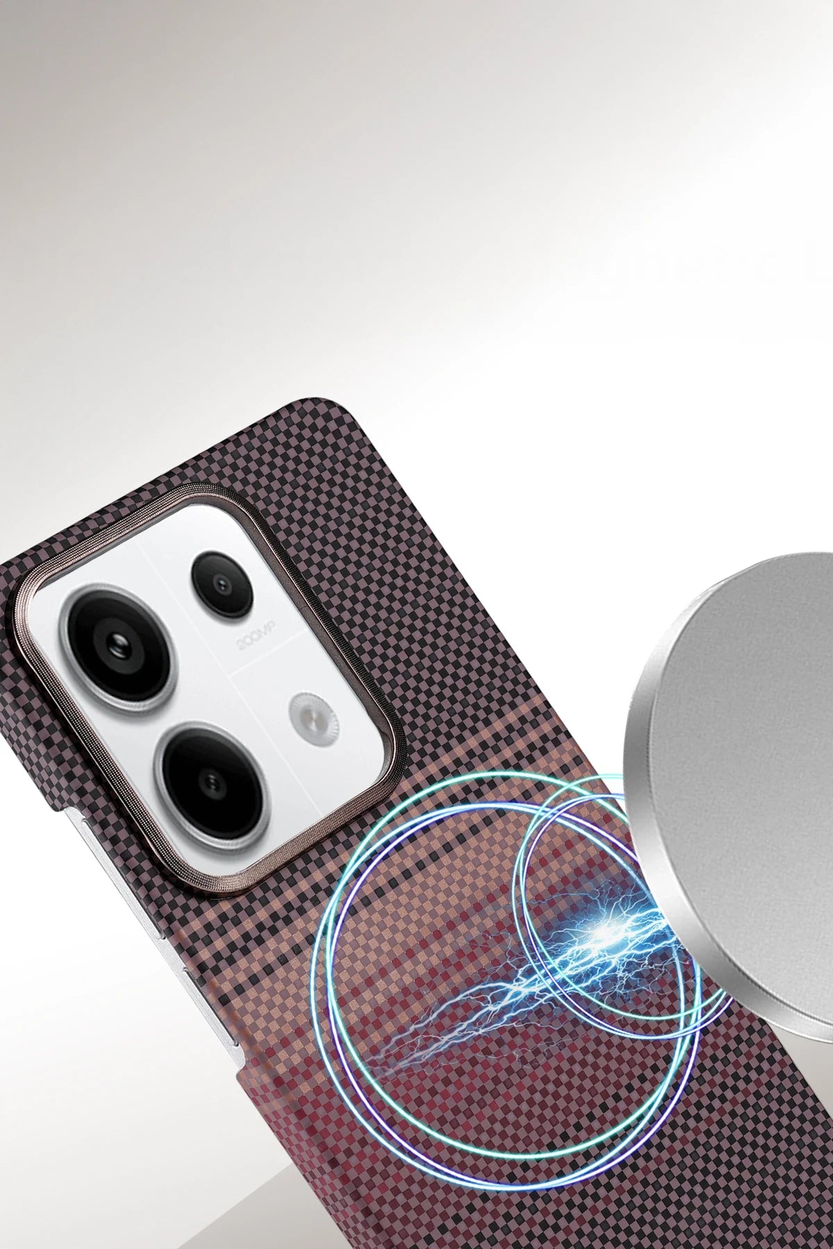 nebaktın Xiaomi Redmi Note 13 Pro 4G Vega Magsafe Kapak - Siyah 2