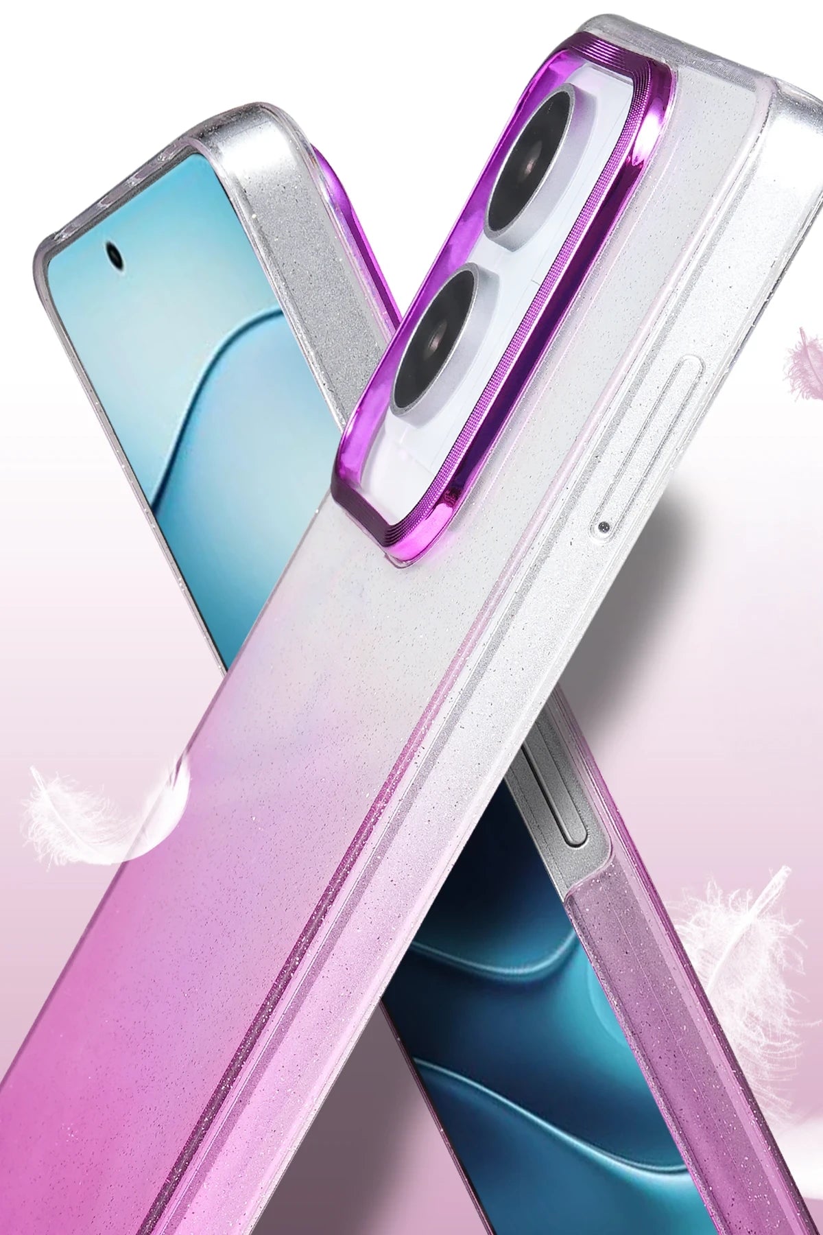 nebaktın Xiaomi Redmi Note 14 4G Glossy Kapak - Mavi 3