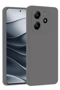 nebaktın Xiaomi Redmi Note 14 4G Kılıf First Silikon - Gri 1